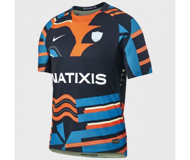 2022-23 Racing 92 Rugby Mens Away Jersey 2022-23 Racing 92 Rugby Mens Away Jersey