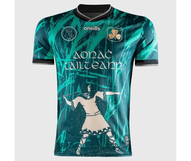 2024 Ireland Rugby Men's Tailteann Games Jersey Green