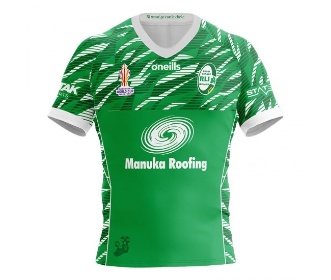 RLWC 2021 Ireland Rugby Mens World Cup Home Jersey RLWC 2021 Ireland Rugby Mens World Cup Home Jersey