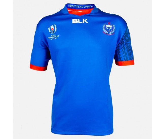 Samoa BLK Rugby World Cup Home Jersey 2019 Samoa BLK Rugby World Cup Home Jersey 2019