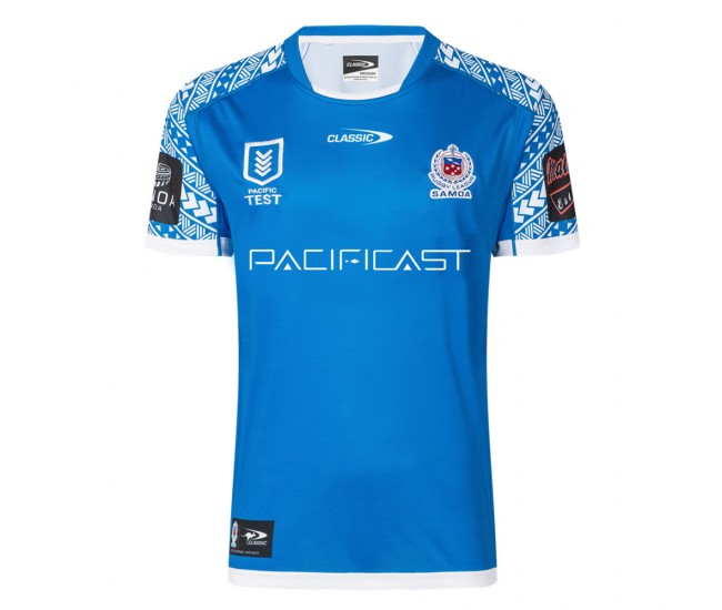 Classic 2022-23 Samoa Rugby League Mens Pacific Test Jersey Classic 2022-23 Samoa Rugby League Mens Pacific Test Jersey
