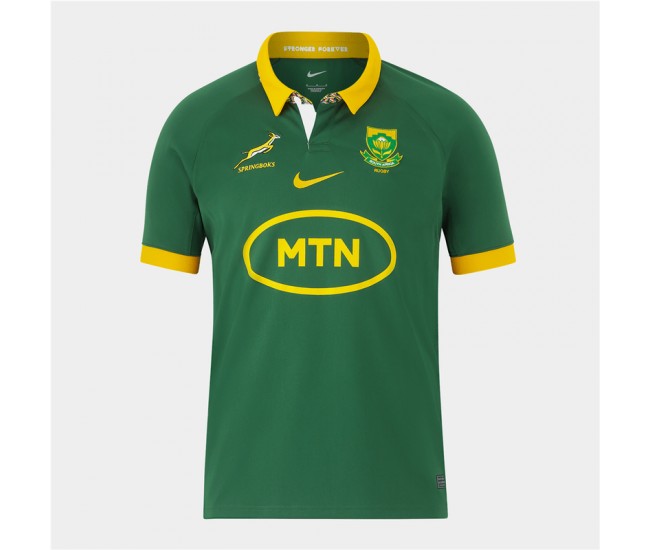 2023 South Africa Springboks Rugby Mens Home Jersey 2023 South Africa Springboks Rugby Mens Home Jersey