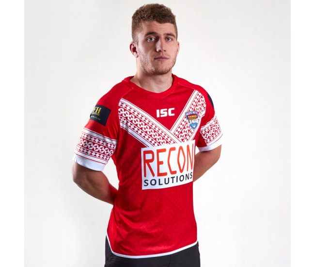 Tonga 2018/19 Home S/S Replica Rugby League Jersey Tonga 2018/19 Home S/S Replica Rugby League Jersey