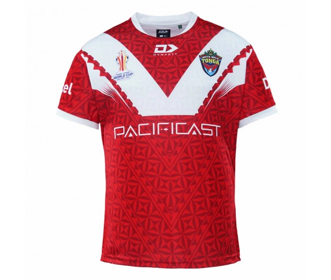 RLWC 2021 Tonga Rugby League Mens Home Jersey RLWC 2021 Tonga Rugby League Mens Home Jersey