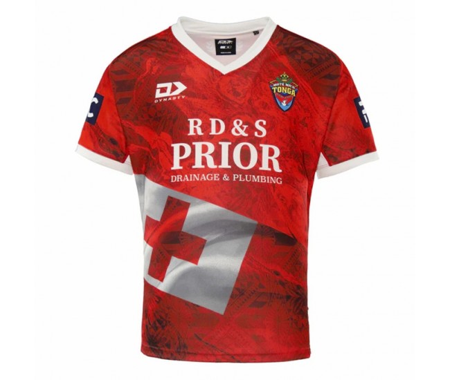 Dynasty 2022 Tonga Rugby League Mens Home Jersey