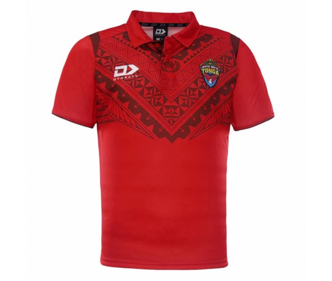 Dynasty 2022 Tonga Rugby League Mens Media Polo