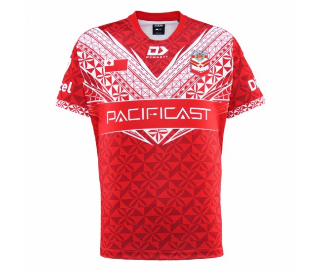 2024 Tonga Rugby Mens Home Jersey 2024 Tonga Rugby Mens Home Jersey