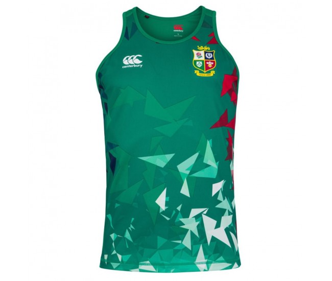 CCC 2021 British And Irish Lions Mens Green Singlet CCC 2021 British And Irish Lions Mens Green Singlet