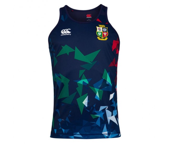 CCC 2021 British And Irish Lions Mens Navy Singlet