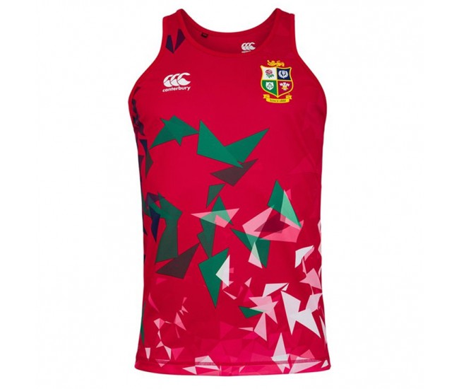 CCC 2021 British And Irish Lions Mens Red Singlet