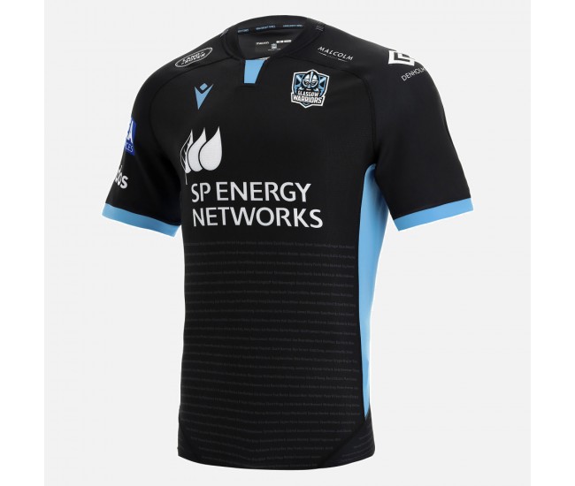 2021-22 Glasgow Warriors Rugby Home Jersey 2021-22 Glasgow Warriors Rugby Home Jersey
