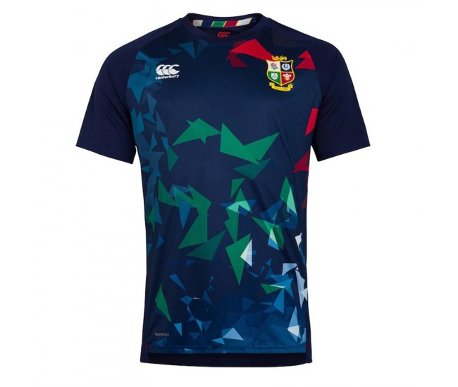 CCC British And Irish Lions Blue Graphic Shirt 2020 CCC British And Irish Lions Blue Graphic Shirt 2020