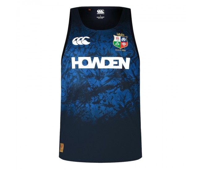 2025 British And Irish Lions Rugby Mens Navy Singlet