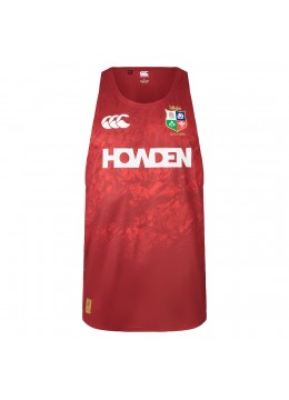 2025 British And Irish Lions Rugby Mens Red Singlet