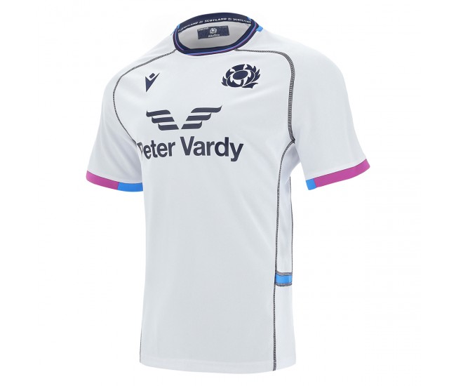 2021-22 Macron Scotland Rugby Alternate Jersey 2021-22 Macron Scotland Rugby Alternate Jersey