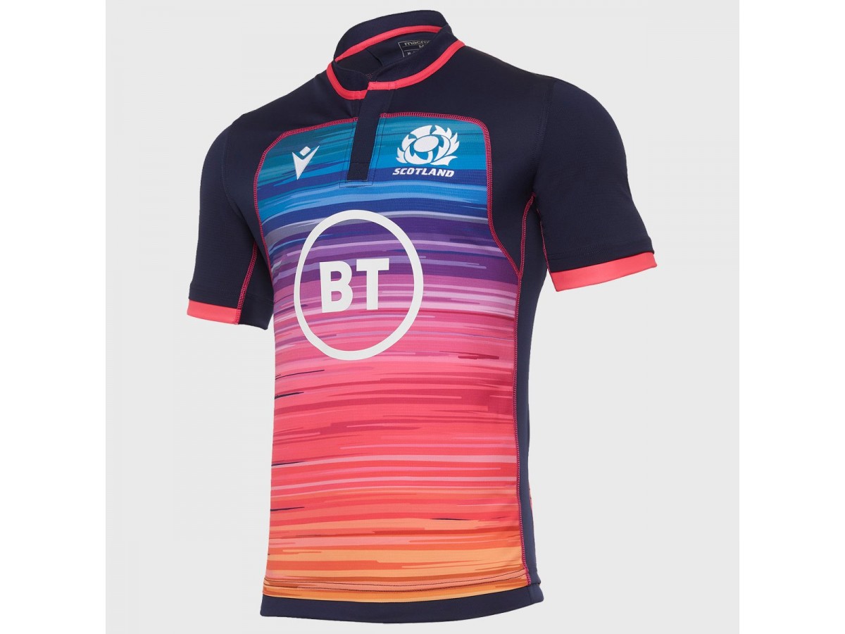 Macron Scotland Rugby Training Shirt 2020