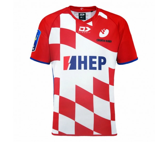 2024 Croatia Rugby Mens Home Jersey