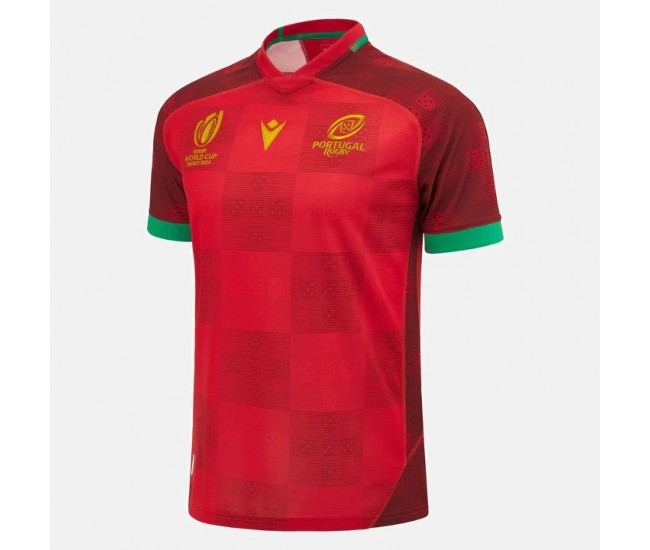 Rugby World Cup 2023 Portugal Mens Home Jersey Rugby World Cup 2023 Portugal Mens Home Jersey