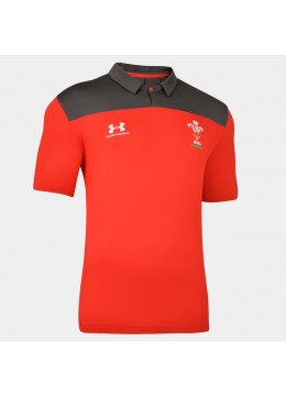 Under Armour Wales WRU 2019 2020 Rugby Polo Shirt