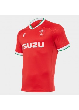 Macron Wales Rugby Home Jersey 2021
