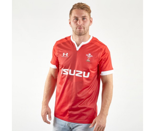 Under Armour Wales WRU 2020 Home Rugby Jersey