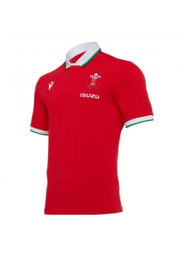 2021 Macron Wales Rugby Home Classic Jersey