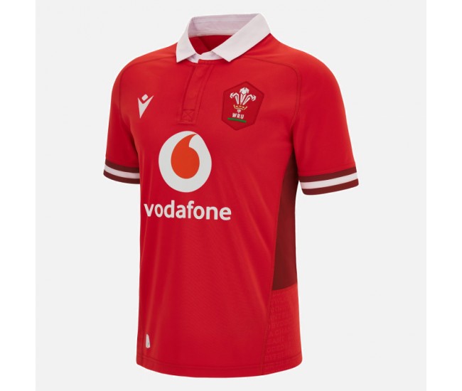 2023 Wales Rugby Mens Home Jersey