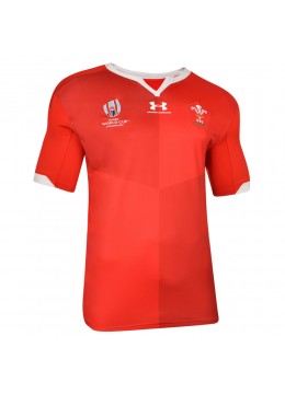 Under Armour Wales Rugby RWC Home Jersey 2019