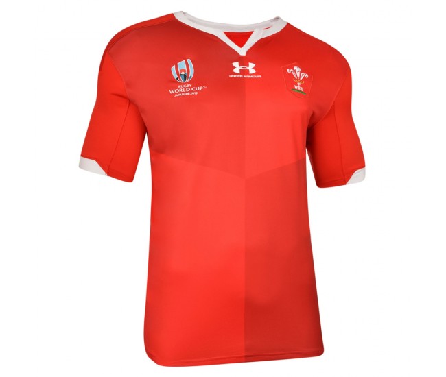 Under Armour Wales Rugby RWC Home Jersey 2019 Under Armour Wales Rugby RWC Home Jersey 2019