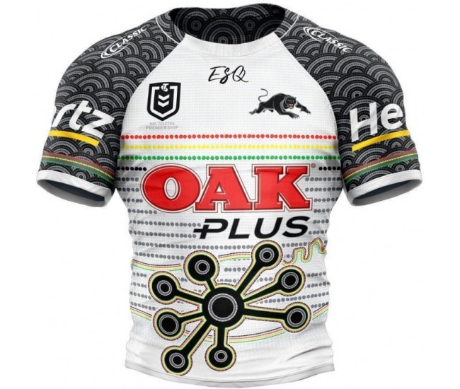 Penrith Panthers 2019 Men's Indigenous Jersey Penrith Panthers 2019 Men's Indigenous Jersey