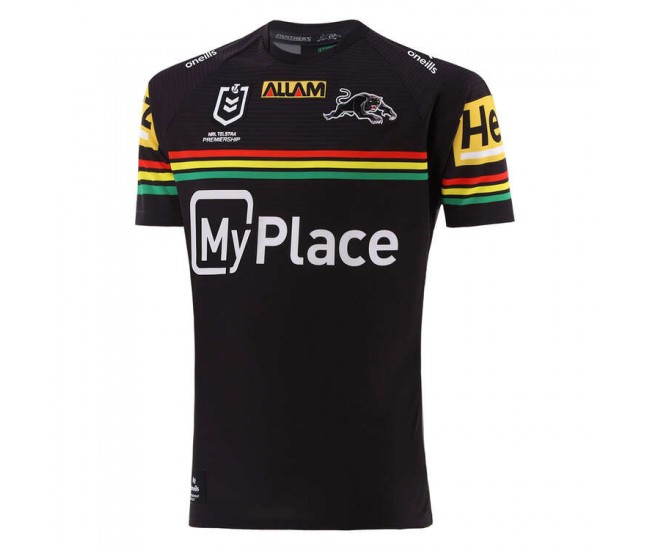 2025 Penrith Panthers Rugby Men's Home Jersey 2025 Penrith Panthers Rugby Men's Home Jersey
