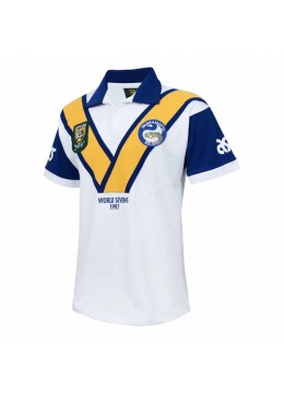 1997 Parramatta Eels Rugby Mens NRL Sevens Retro Jersey