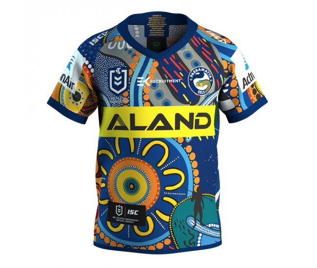 Parramatta Eels Men's Indigenous Jersey 2020 Parramatta Eels Men's Indigenous Jersey 2020