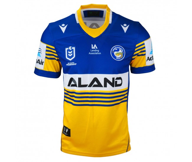 Macron 2021 Parramatta Eels Mens Home Jersey