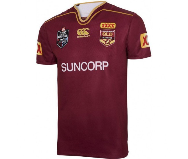 QLD Maroons State of Origin 2017 Men's Jersey QLD Maroons State of Origin 2017 Men's Jersey