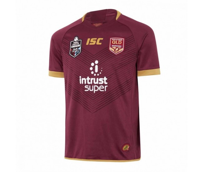 QLD Maroons 2018 Men's Home Jersey