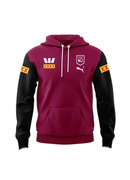 2024 QLD Maroons Rugby Mens Team Hoodie