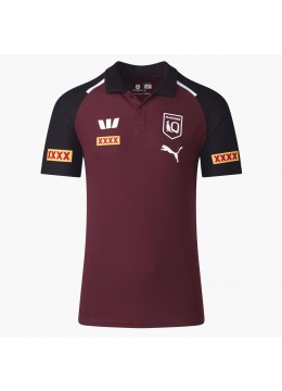 2024 QLD Maroons State of Origin Rugby Mens Team Polo