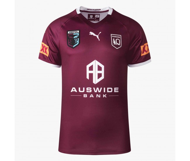 2022 QLD Maroons Rugby Mens Home Jersey 2022 QLD Maroons Rugby Mens Home Jersey