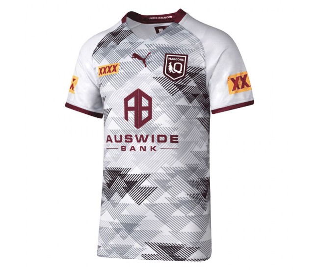 2022 QLD Maroons Rugby Mens Training Jersey 2022 QLD Maroons Rugby Mens Training Jersey
