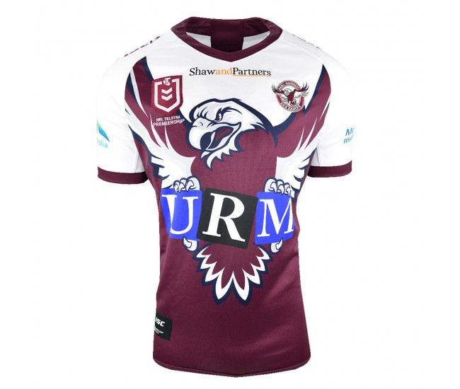 Manly Warringah Sea Eagles 2019 Men's Community Jersey Manly Warringah Sea Eagles 2019 Men's Community Jersey
