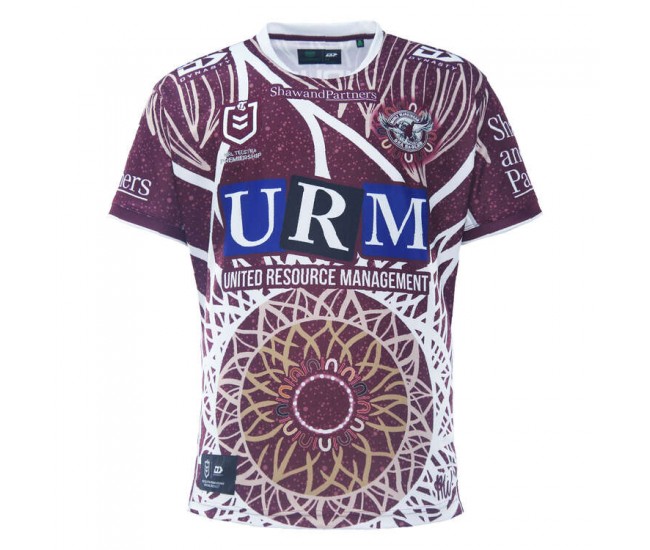 2023 Manly Warringah Sea Eagles Rugby Mens Indigenous Jersey 2023 Manly Warringah Sea Eagles Rugby Mens Indigenous Jersey