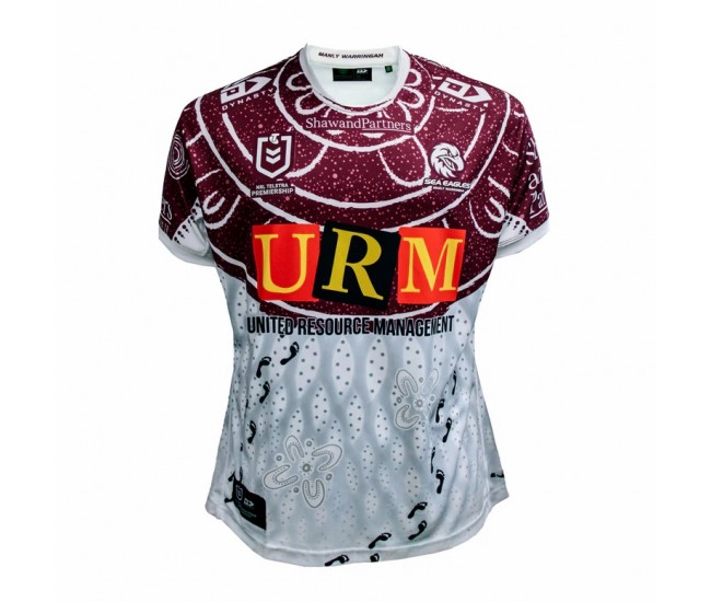 2024 Manly Warringah Sea Eagles Rugby Mens Indigenous Jersey 2024 Manly Warringah Sea Eagles Rugby Mens Indigenous Jersey