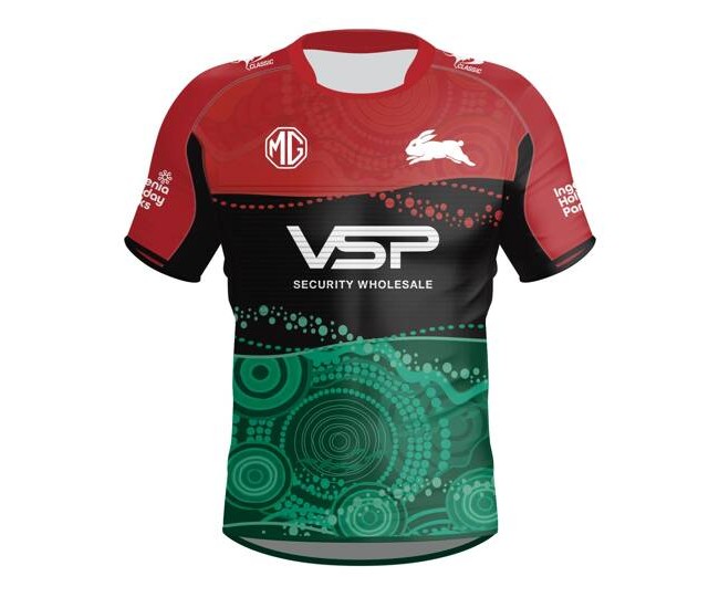 2024 South Sydney Rabbitohs Rugby Mens Captains Run Jersey