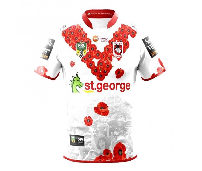 St George Illawarra Dragons 2018 Men's Commemorative Jersey
