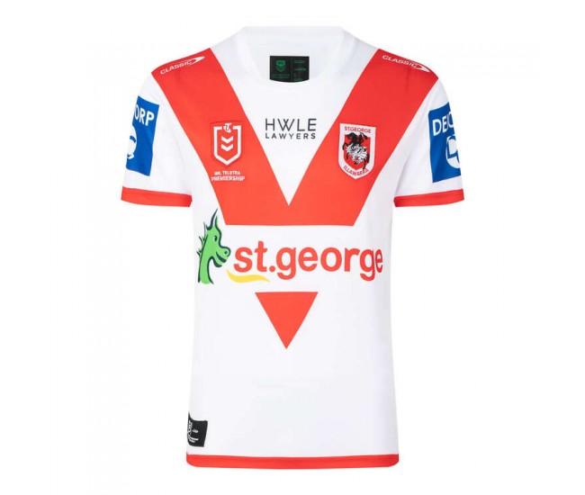 2023 St George Illawarra Dragons Rugby Mens Home Jersey
