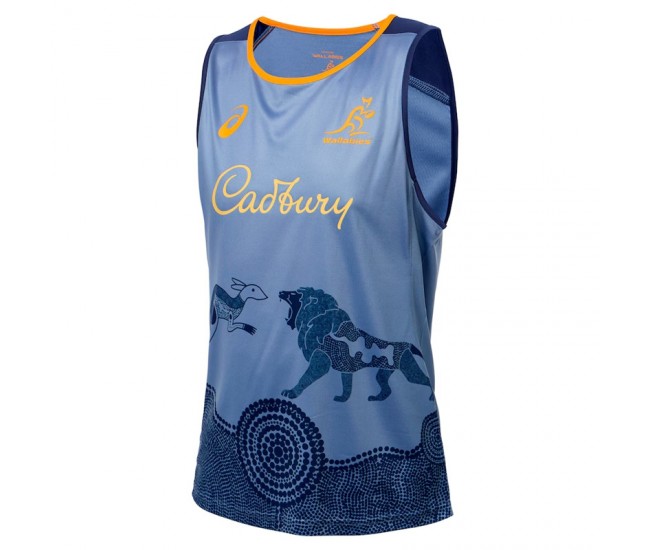 2025 Wallabies Rugby Men's Tour Training Singlet 2025 Wallabies Rugby Men's Tour Training Singlet