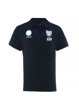 2025 New Zealand Warriors Rugby Mens Media Polo