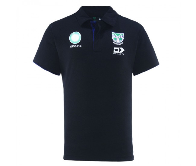 2025 New Zealand Warriors Rugby Mens Media Polo 2025 New Zealand Warriors Rugby Mens Media Polo