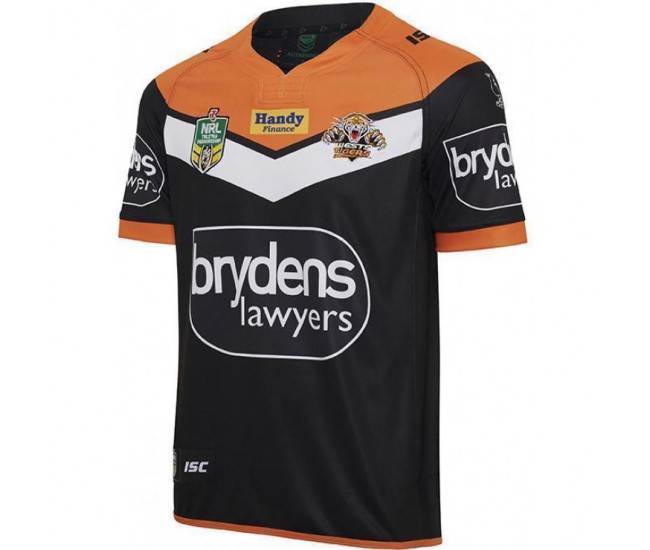 Wests Tigers 2017 Men's Home Jersey Wests Tigers 2017 Men's Home Jersey